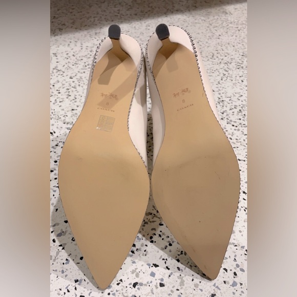 Coach Womens Wynie White Ankle Boots BRAND NEW NEVER WORN - Picture 2 of 6